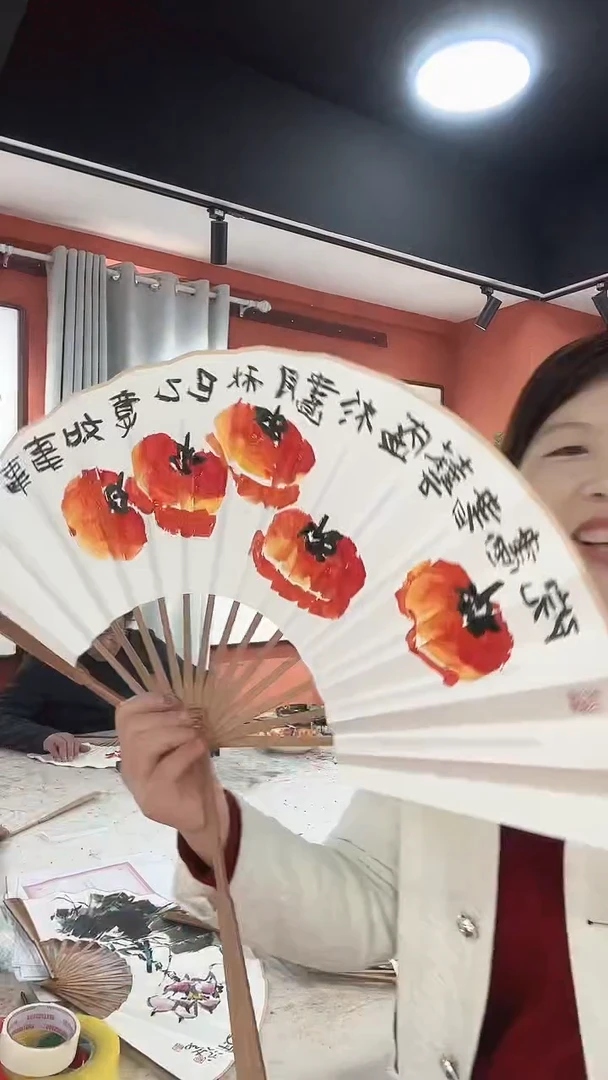 国画李火庆/国画/扇面
