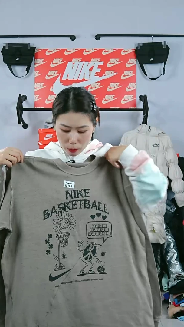 6376闪购编码Nike/Jordan运动衣以直播间过款为准尺码XL