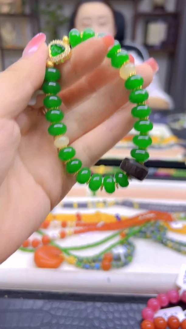 未镶嵌手链翡翠DIY款S845