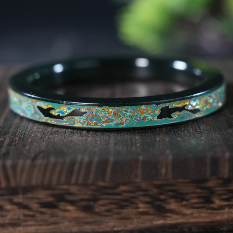 lot72 和田玉手镯/DW51229-049547 保利山东