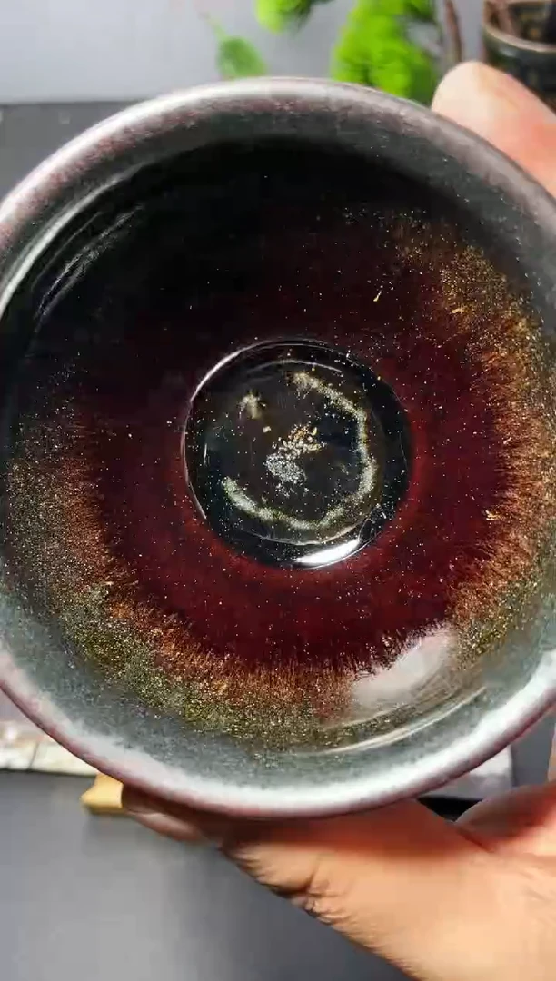 茶盏183叶紫建盏