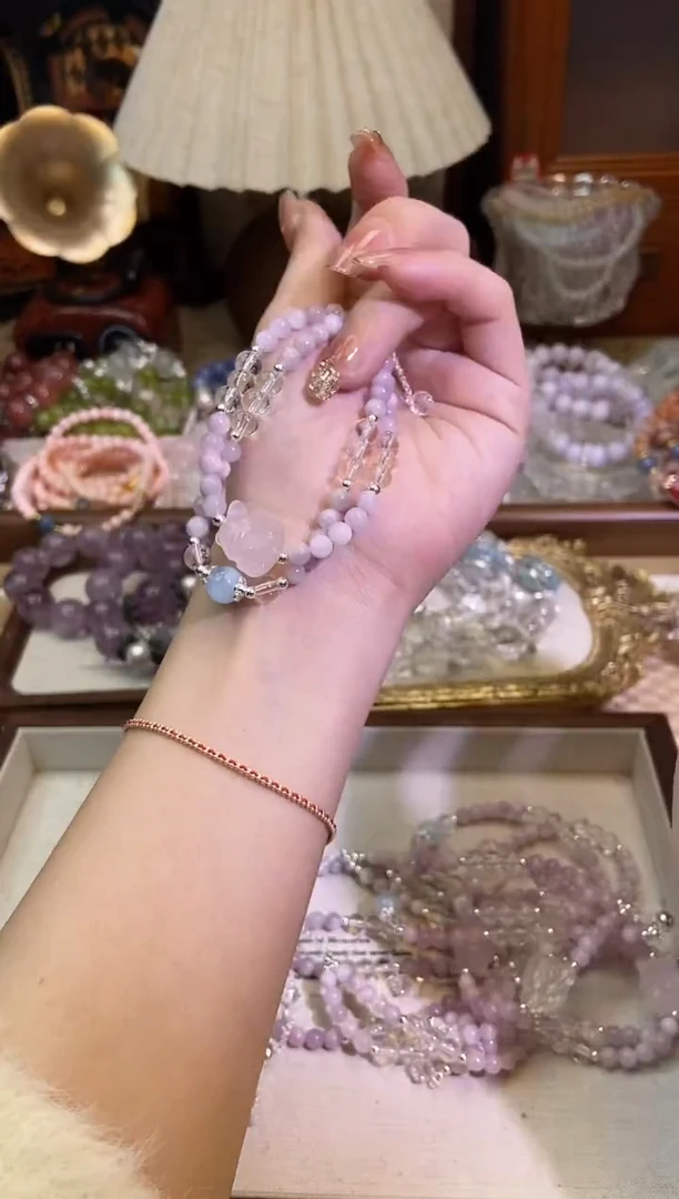 【闪购商品】锂辉石手串未镶嵌3036