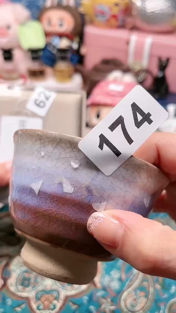 瓷片瓷片柴窑烧制半手工多人