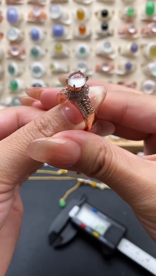 未镶嵌戒指翡翠缅甸天然A货翡翠22  1-1