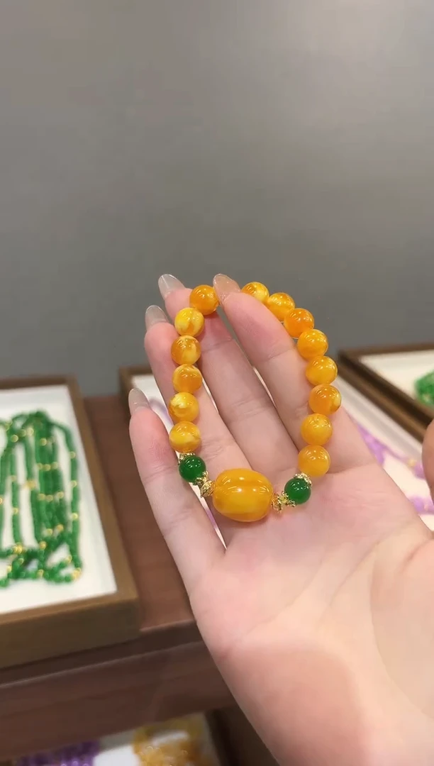 手链蜜蜡未镶嵌DIY款S605