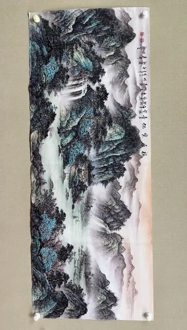 国画180*68 殷新建殷新建殷新建殷新建殷新建