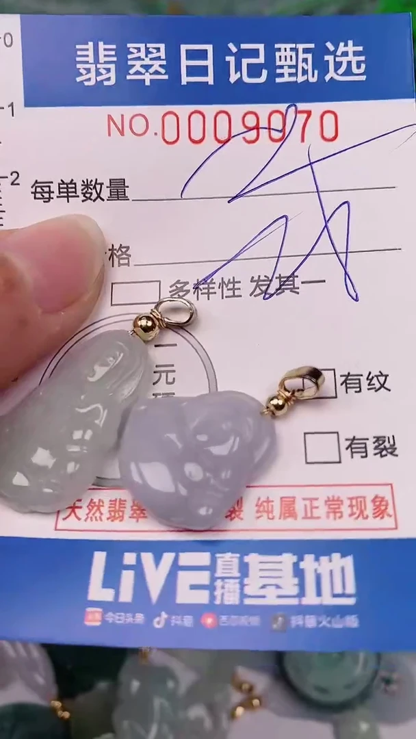 【闪购商品】翡翠颈饰未镶嵌00009070