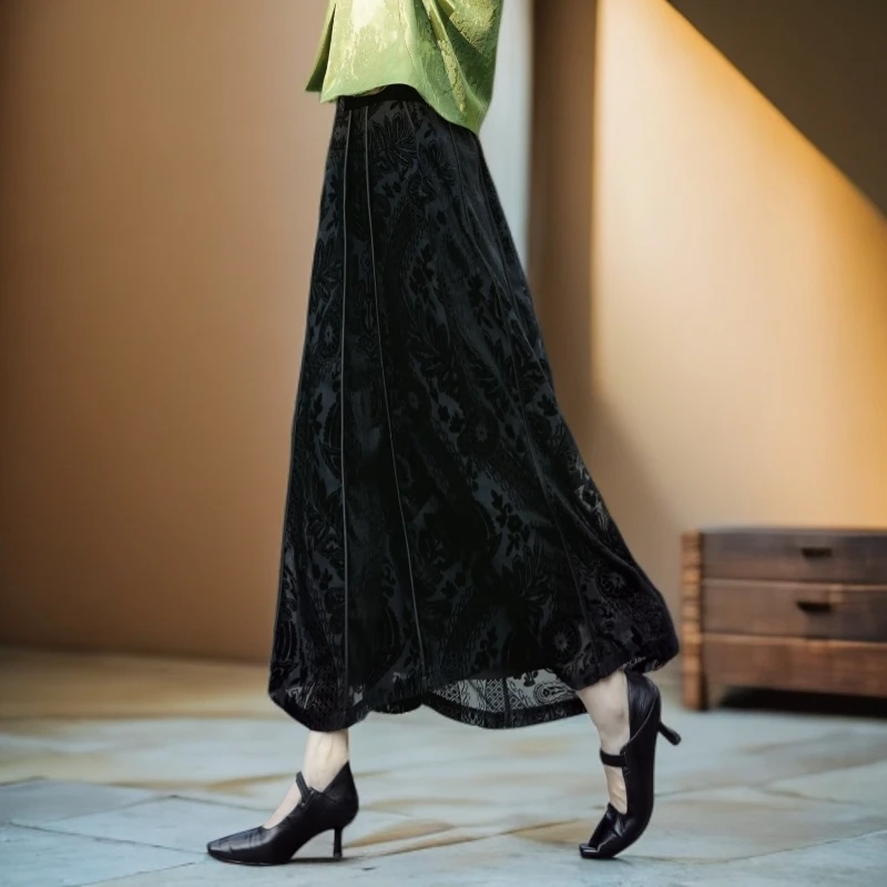 【玄影】新中式国风秋季新款改良马面裙MCGBQ1925