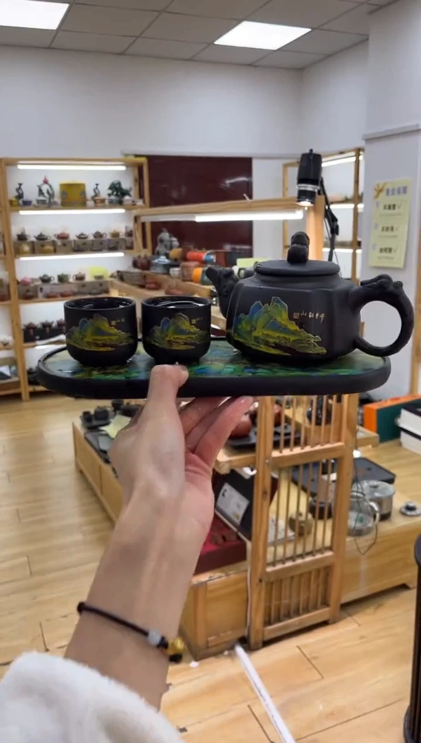 【闪购商品】紫砂茶壶大白茶具高端紫砂