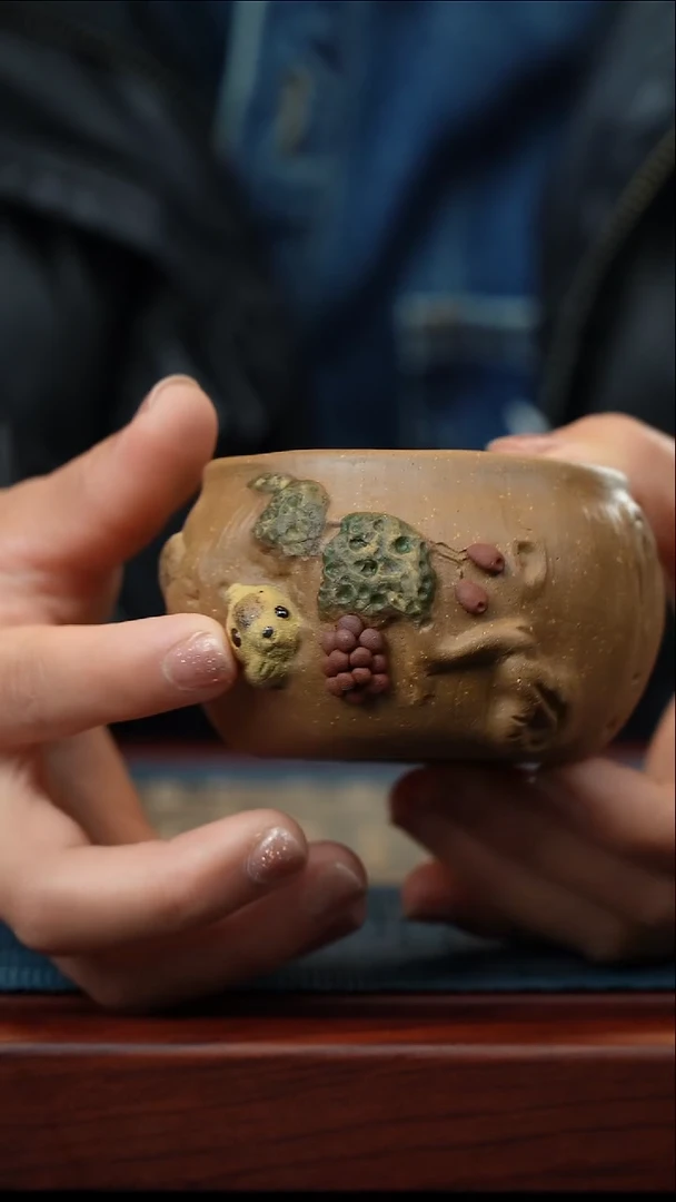 紫砂茶杯紫砂主人杯