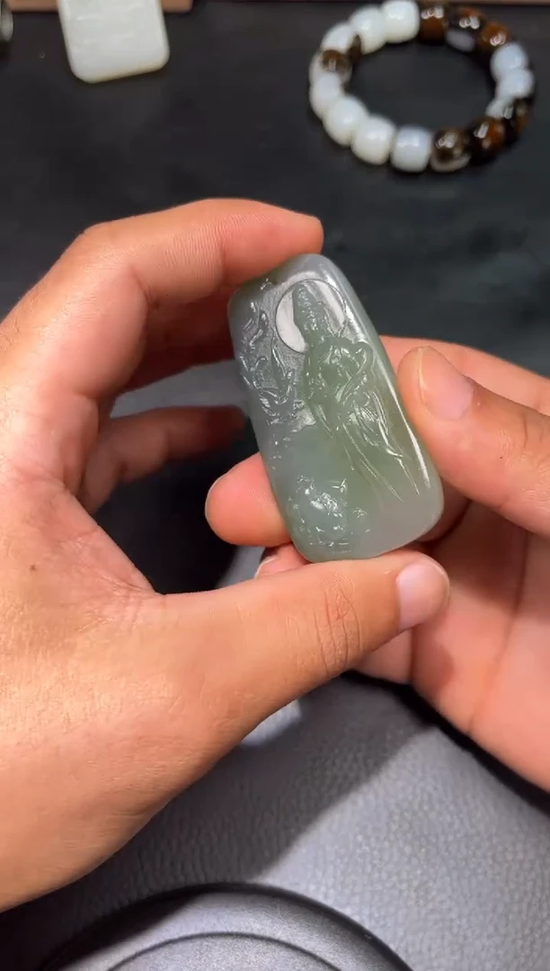 未镶嵌和田玉挂件远*YL-LL-11.14-14