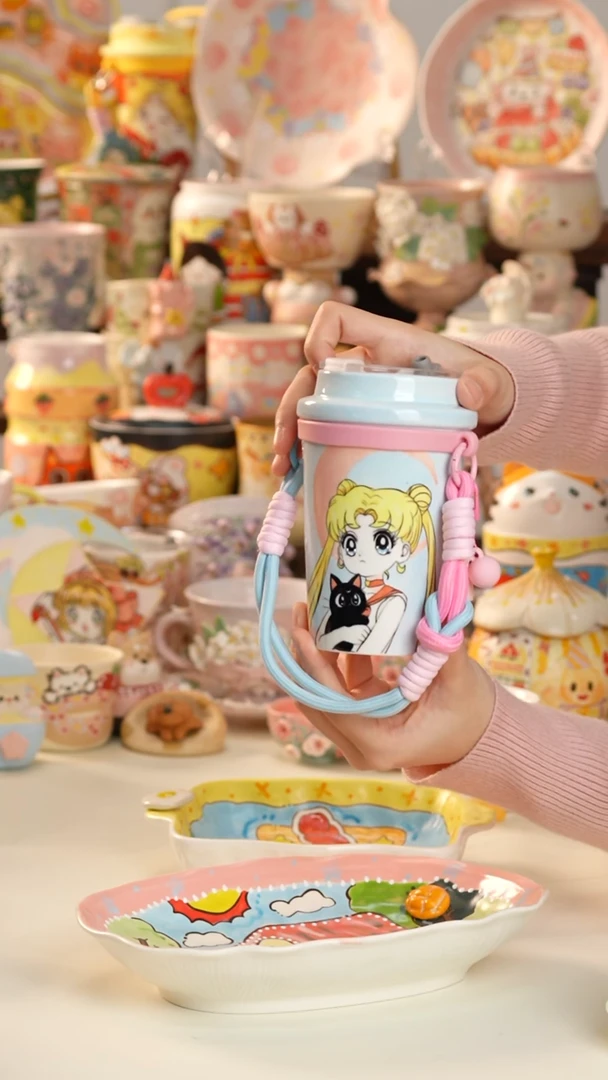 其他陶景德镇釉下彩手绘设计师款陶瓷