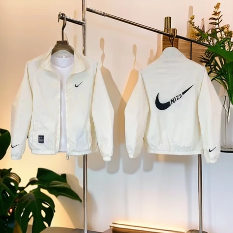 2025秋季新款刺绣百搭潮流韩版男女同款时尚休闲男士夹克外套