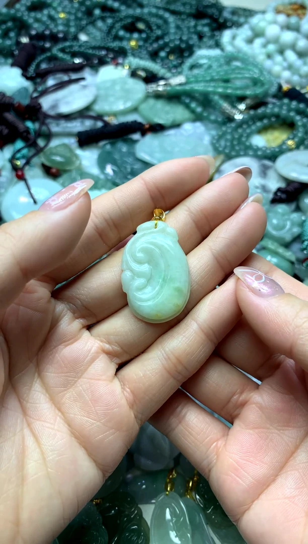 吊坠(不含链)未镶嵌翡翠1