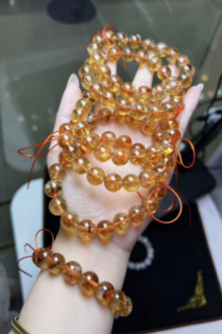 禧凤轩 【高定私人订制】天然水晶招财转运手串