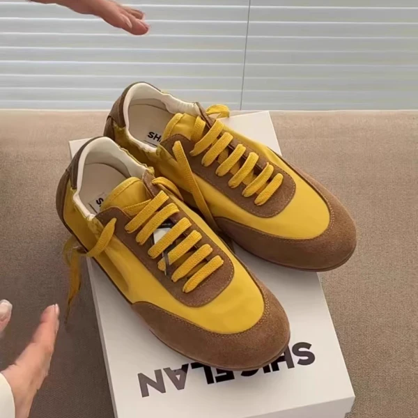 诗歌兰女鞋时尚百搭软底休闲鞋阿甘鞋潮