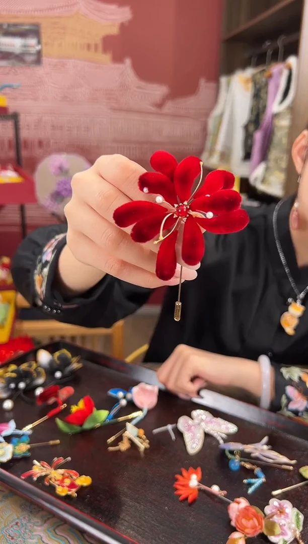 【闪购商品】刺绣苏绣世家非遗手工（胸针）