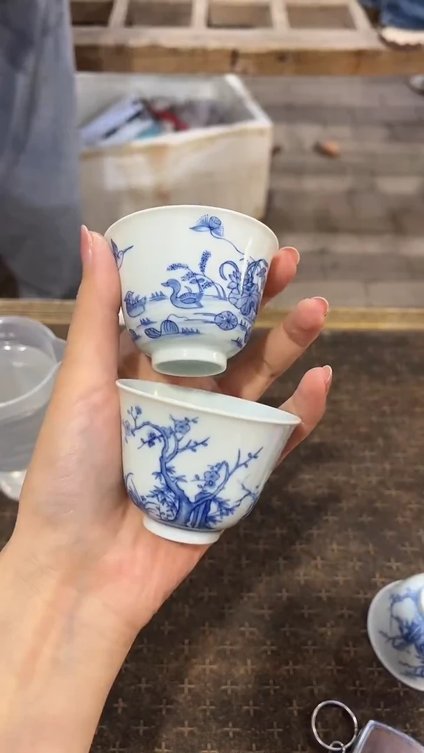 厚力煊十二花神杯 两只B组6+12