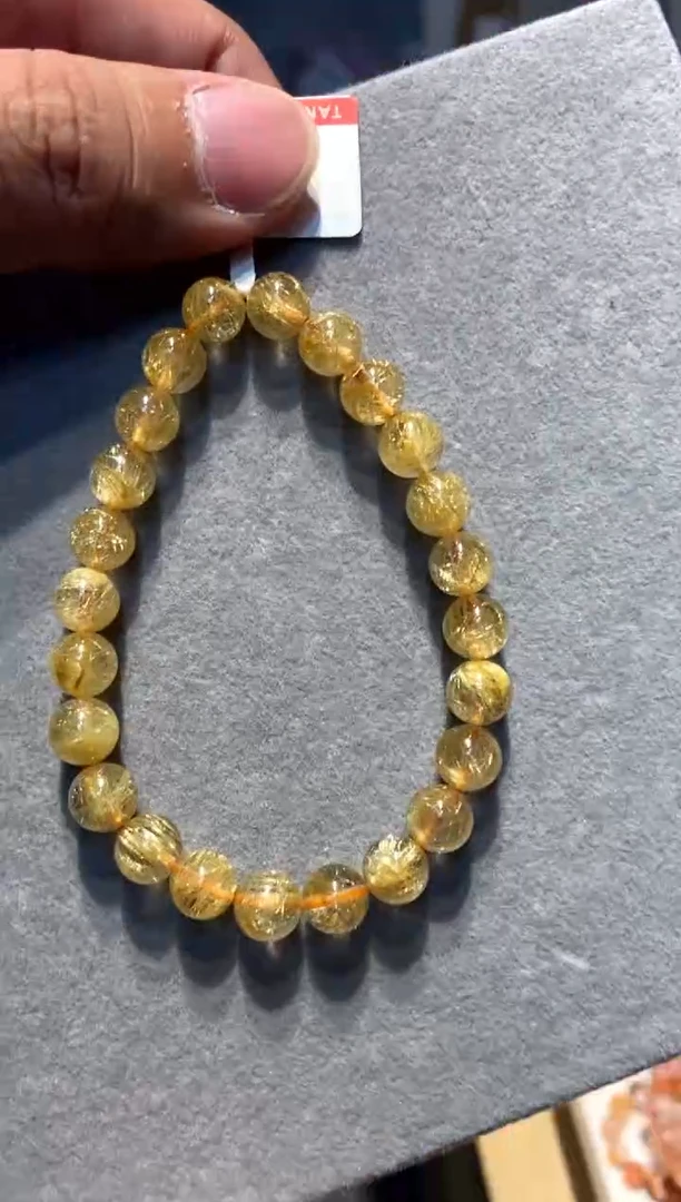 【闪购商品】水晶335-未镶嵌金发7mm+