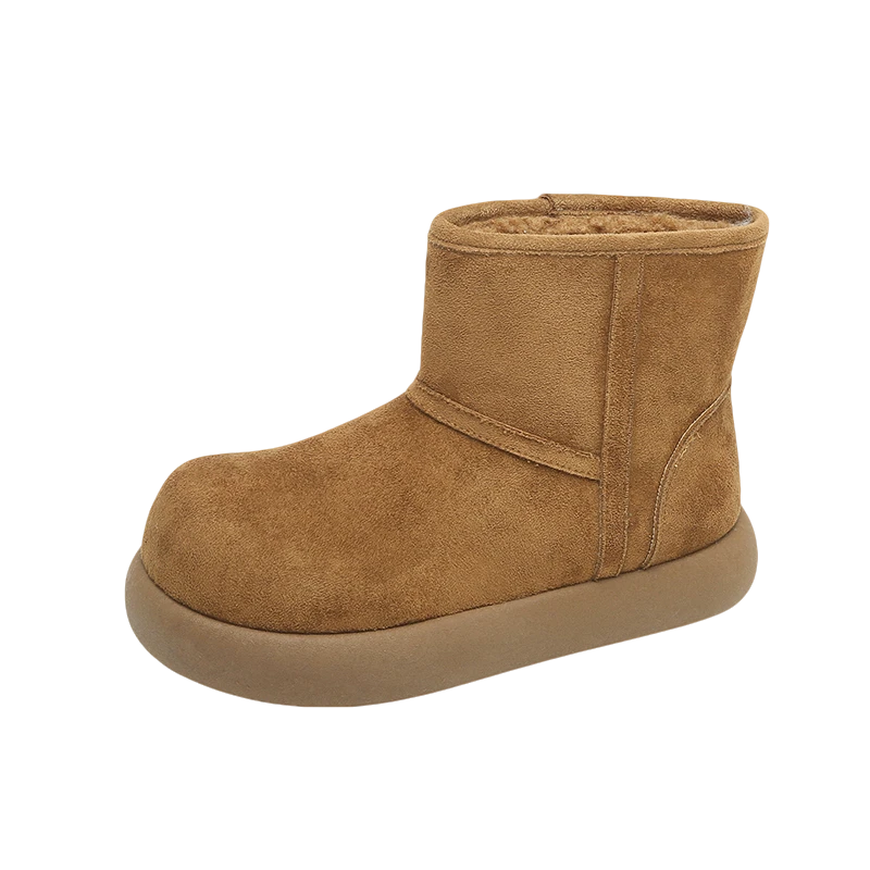 AVINI-FX艾微妮-冬季少女风大厚绒保暖防寒雪地靴