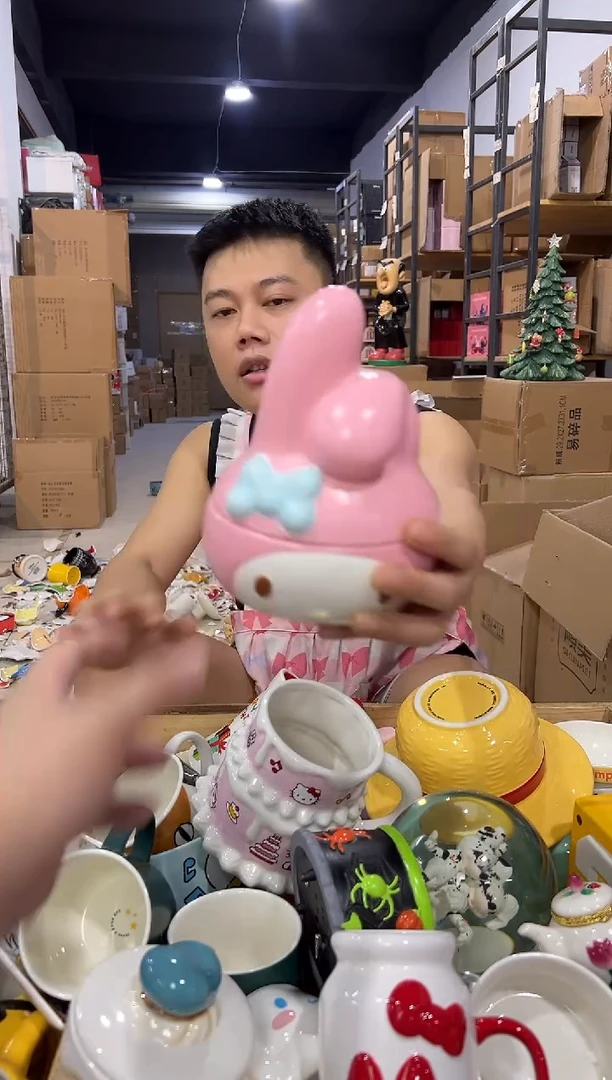 瓷片小号美乐蒂头收纳