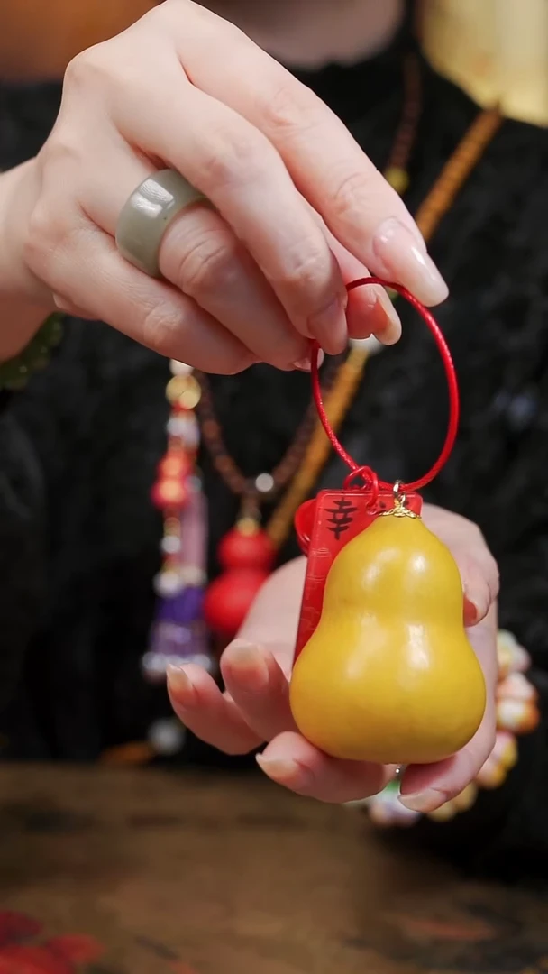 494漆艺工艺小葫芦16.8