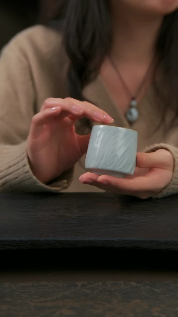 【闪购商品】杯青峦杯（开片不开片可选，默认开片工艺