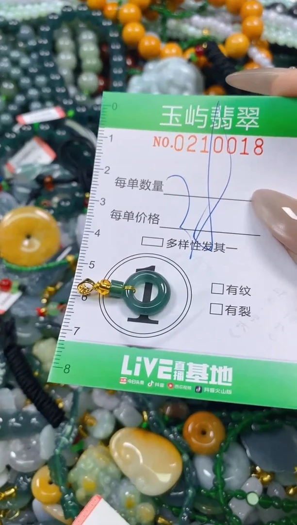 颈饰未镶嵌翡翠闪购0210018