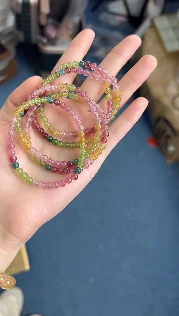 【闪购商品】碧玺手串未镶嵌0113s008多样性发一