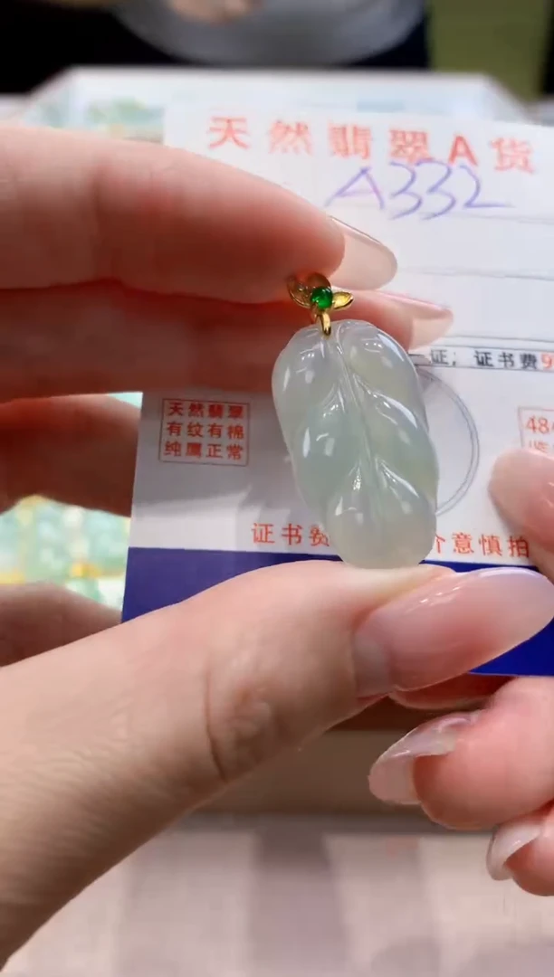 颈饰未镶嵌翡翠天然缅甸a货翡翠