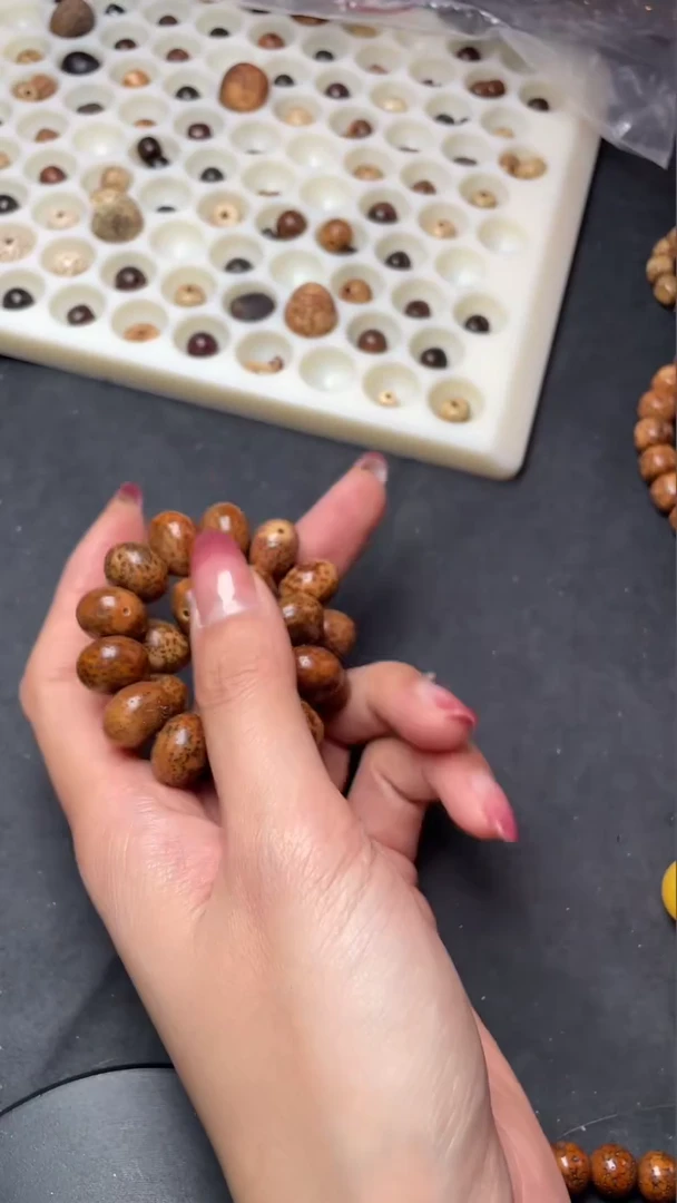 【闪购商品】星月菩提手串精工级中珀14*10算盘手串