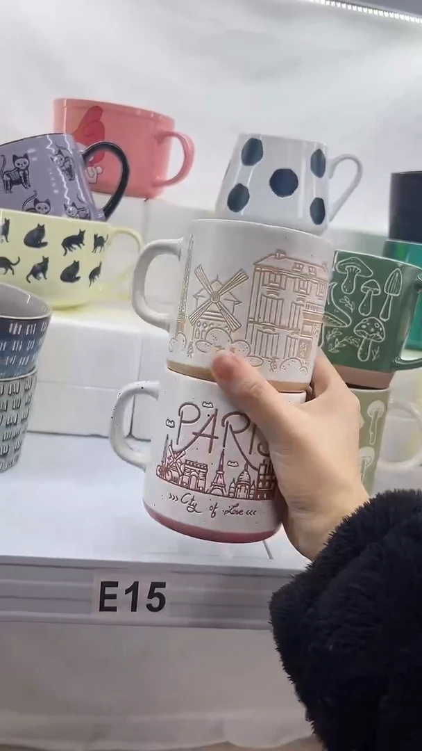 【闪购商品】杯默认微瑕 高温陶瓷杯