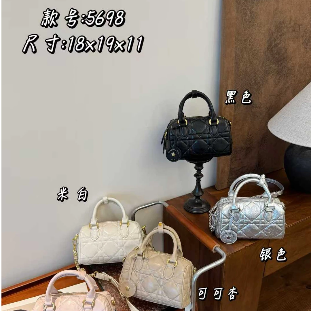 小众韩版小香风文艺风气质耐脏单肩包时尚贴边袋斜挎款5698潮流