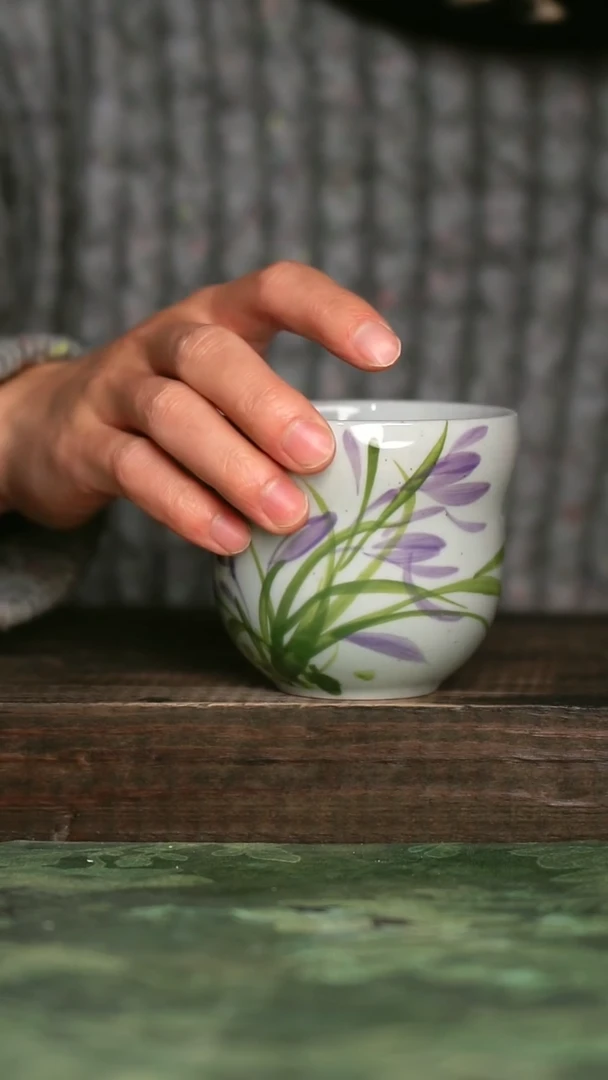 【闪购商品】青诗集手工手绘瓷器