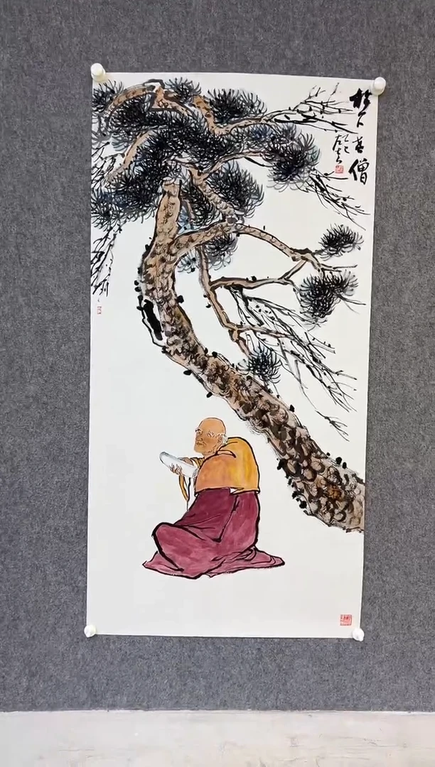 国画左古山-8平尺-国画作品