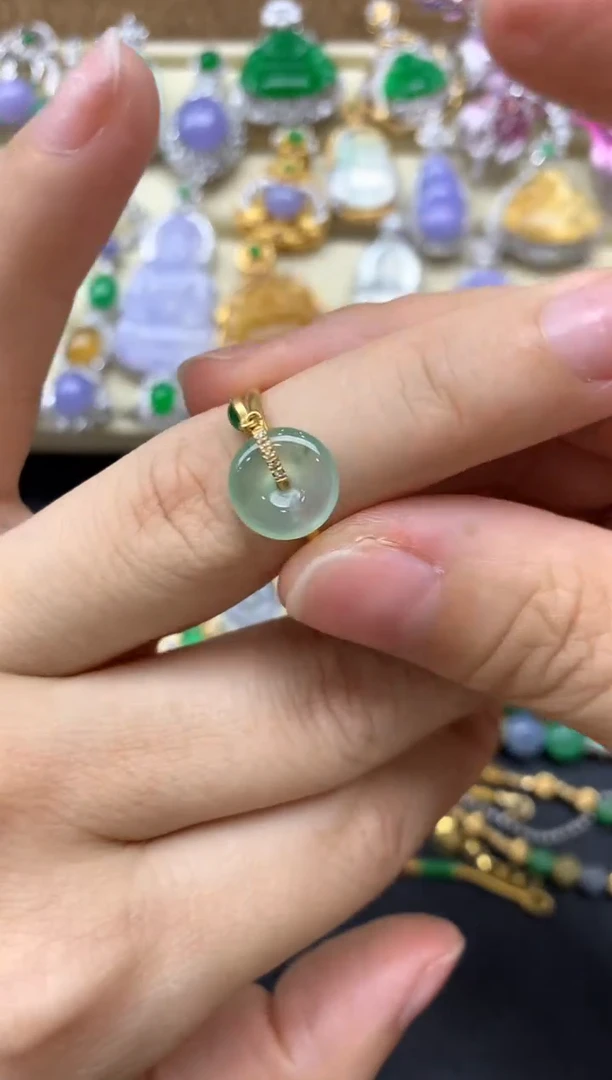 【闪购商品】翡翠戒指18K金镶嵌139-中国好珍宝