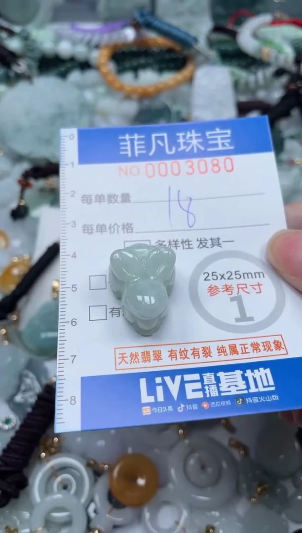 【闪购商品】翡翠颈饰未镶嵌00..3080