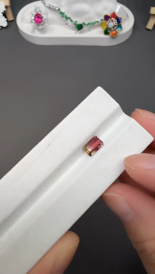 未镶嵌裸石西瓜碧玺1.2ct-A716-1p