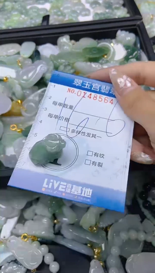 翡翠未镶嵌颈饰闪购0148564