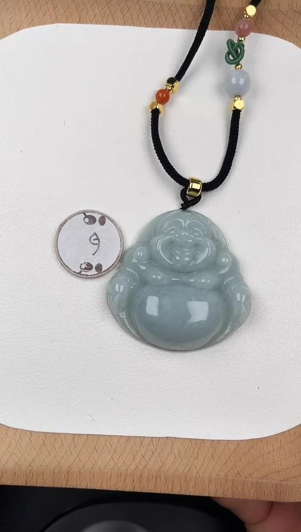 颈饰未镶嵌翡翠孤品-10