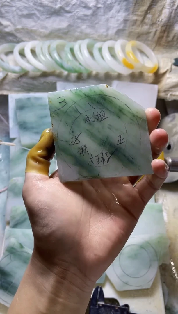 定制石英质玉（天山翠）定制款58