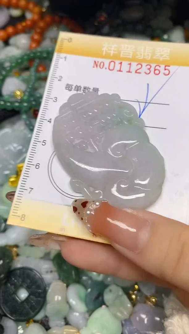 【闪购商品】翡翠颈饰未镶嵌闪购0112365多样性发其一