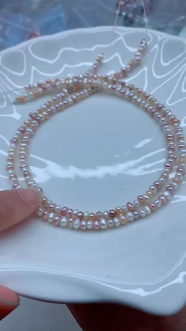 淡水珍珠未镶嵌颈饰淡水珍珠项链多样性发其一