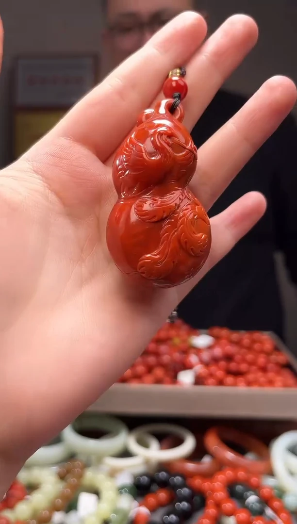 颈饰未镶嵌南红玛瑙迷****7吊坠