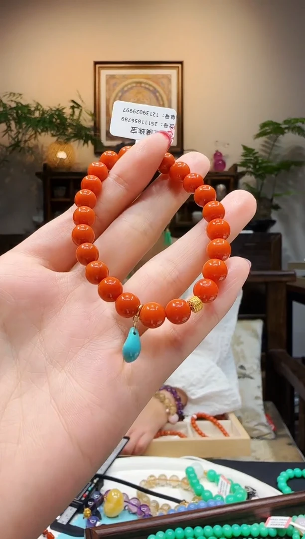 未镶嵌手链南红玛瑙手链