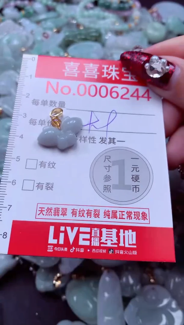 颈饰未镶嵌翡翠6244