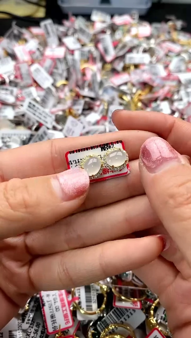 【闪购商品】翡翠戒指银S925镶嵌6666666    1