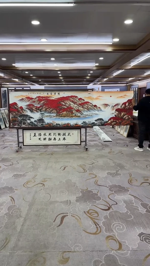 绘画绘画xc刘雪红-小丈二-国画
