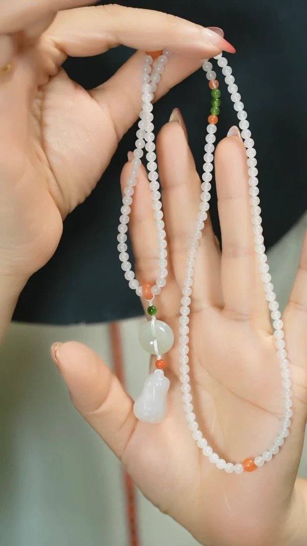 【闪购商品】和田玉项链未镶嵌支持48小时鉴赏