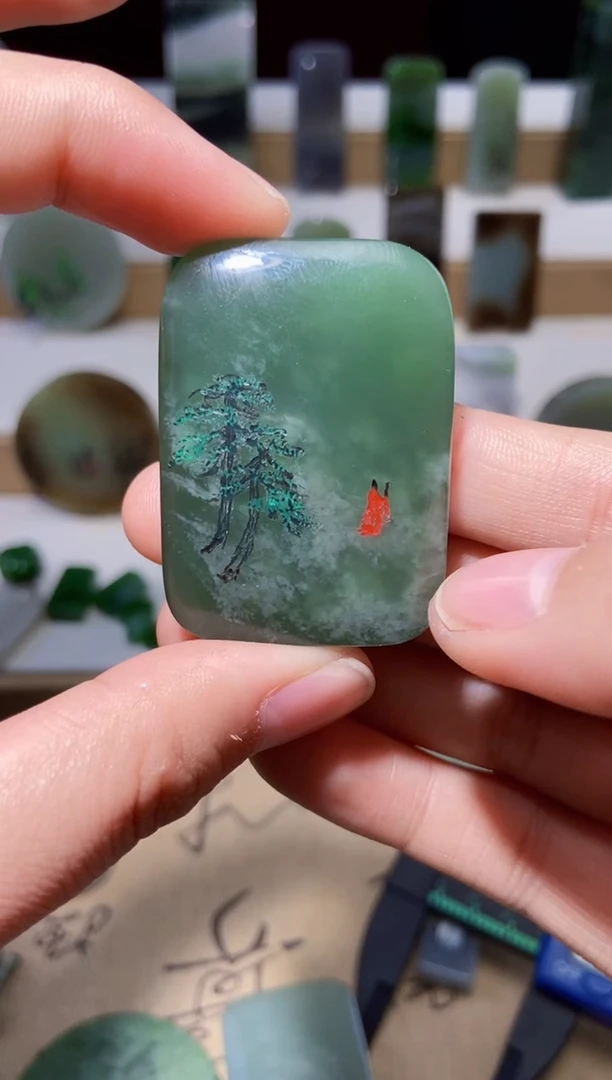 未镶嵌和田玉挂件yc